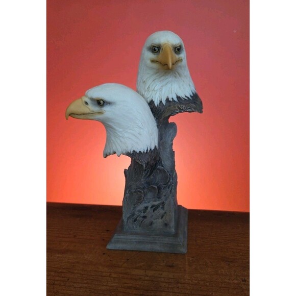 MCSI Joe Slockbower Double Eagle Heads 2007 Signed 2002 Mill Creek Studios Inc - Picture 3 of 9